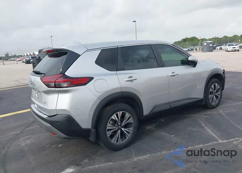 2022 Nissan Rogue Sv Fwd from USA, damaged, VIN 5N1BT3BAXNC671023